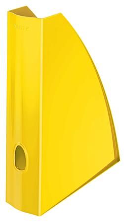 LEITZ Stojan na časopisy "Wow", metalická žltá, 60 mm, plast, LEITZ